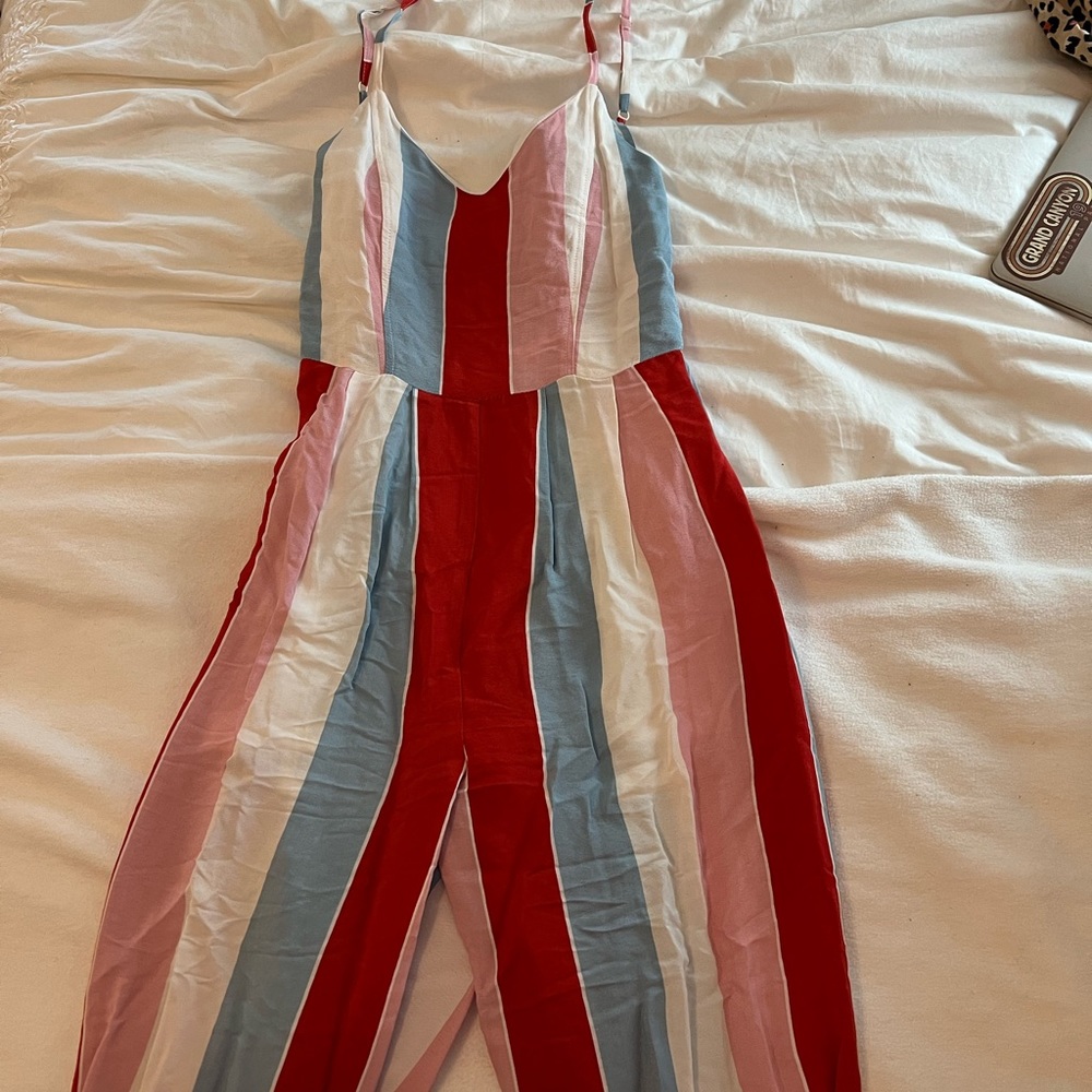 Do+Be striped pant suit